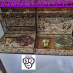باکس هدیه چوبی خاتم و هاونگ جامی